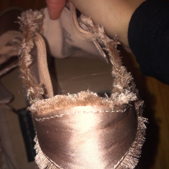 Steve Madden EspadrillePlatform RoseGold Sneakers - Picture 8 of 8